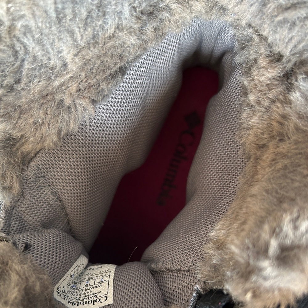Columbia Shorty Boots Omni Technology & Grip Faux Fur 200g, Size 7 - Picture 13 of 14